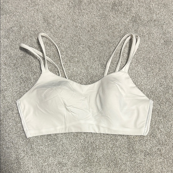 Lululemon Athletica White Bra - Picture 1 of 3